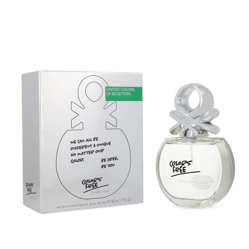Benetton Colors Free For Her Edt Spray 80ml. image number null