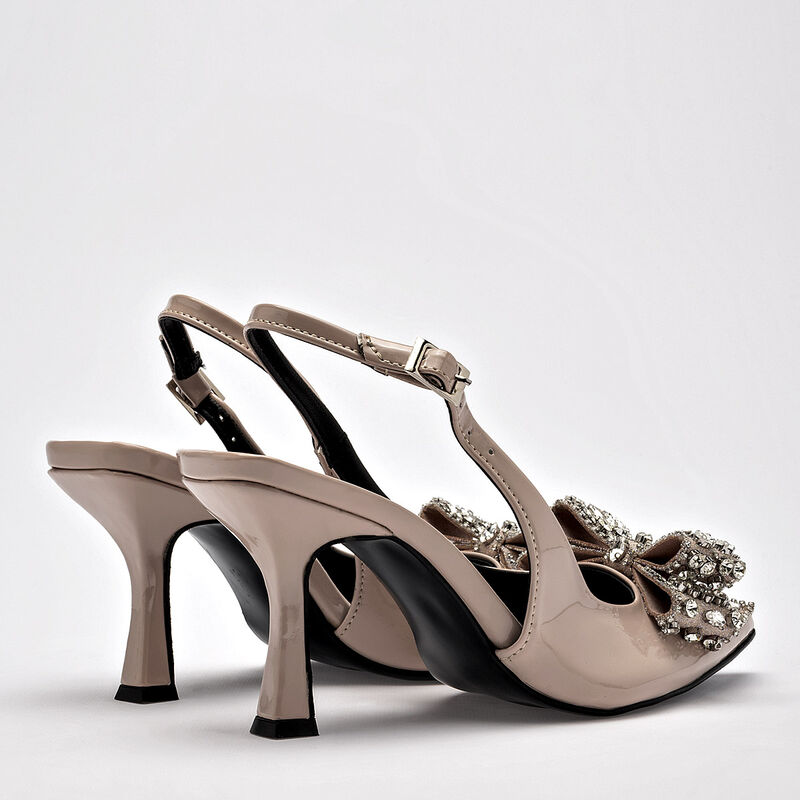 Moramora zapatilla para mujer beige cod 140692-... image number null