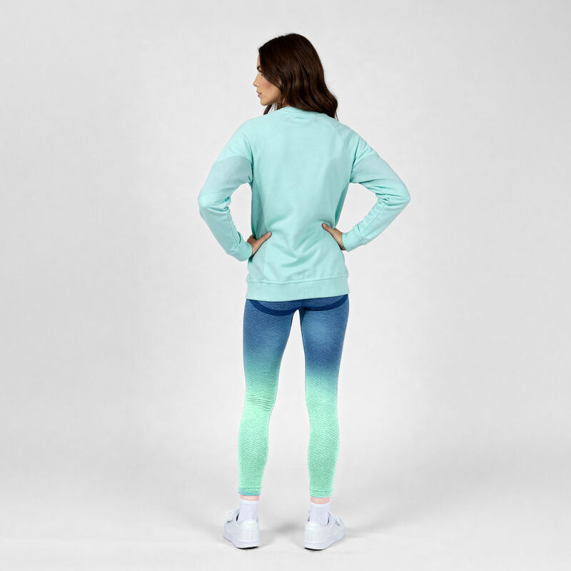 Sudadera Wilson Para Mujer Verde Aqua Ch image number null