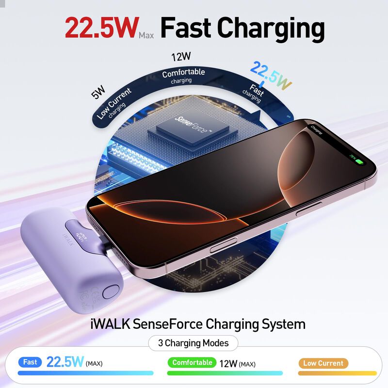 Cargador Port&aacute;til Iwalk 5500 Mah 22,5 W De Carg... image number null