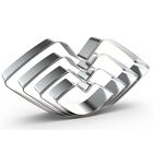 Cortador De Galletas Qaaqs 5 cm, 8 cm, 10 cm, 13 cm - Juego De 4 Piezas