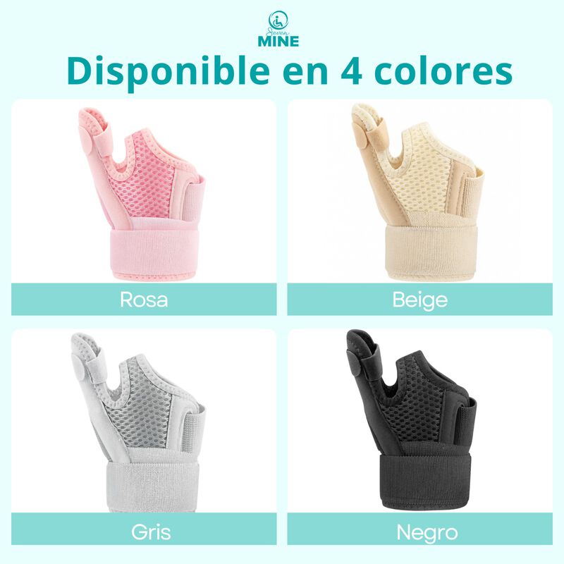 Mu&ntilde;equera Estabilizadora para Dedo Pulgar con D... image number null