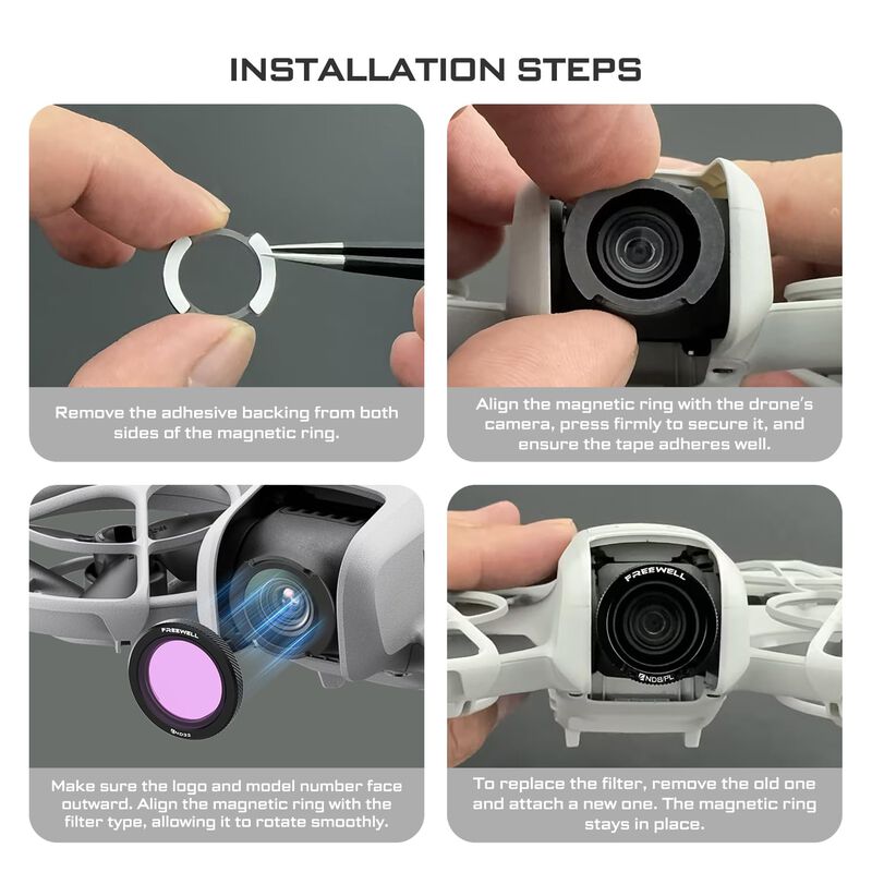 Filtros Magn&eacute;ticos Freewell Para Dji Neo, Paque... image number null