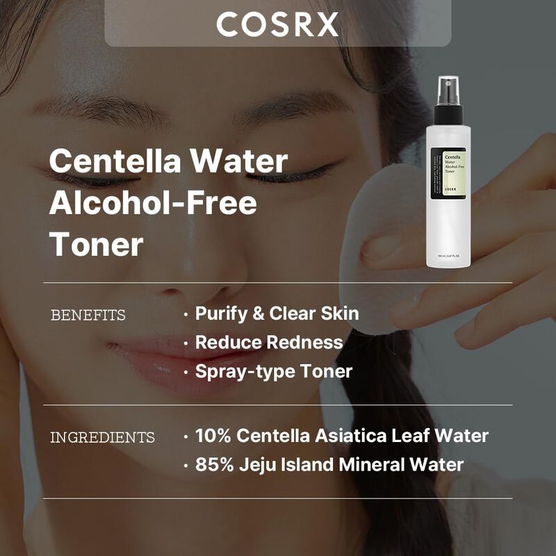 Tonificador Cosrx Cica Sin Alcohol 150 Ml Con C... image number null