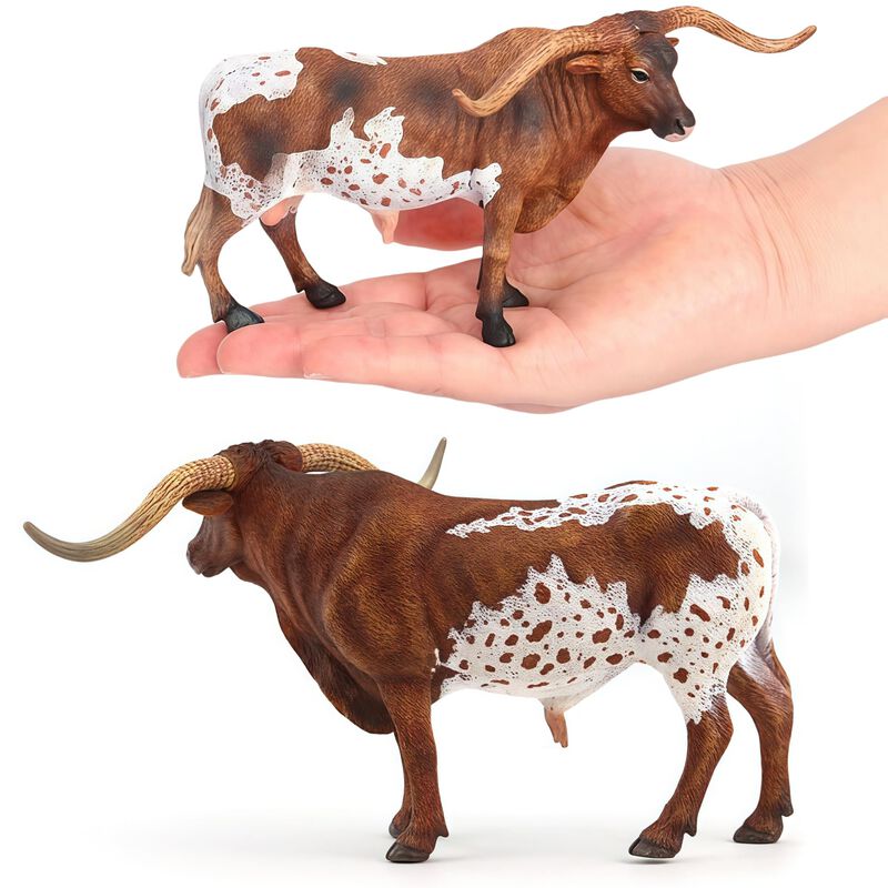 Figura De Acci&oacute;n Gemini&genius Longhorn Cow Toy... image number null