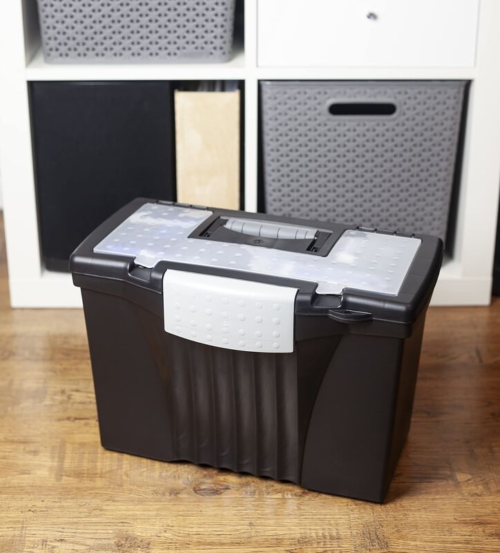 Caja De Archivos Storex 37x27x30 Cm, Tapa Organ... image number null