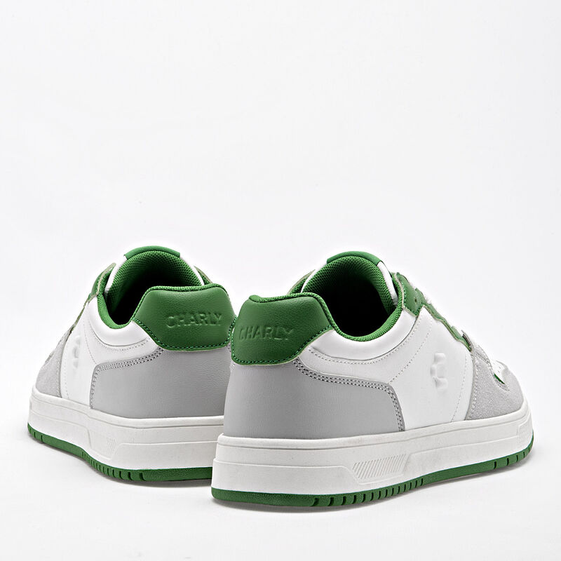 Charly Tenis Para Mujer Blanco Gris Verde Cod 1... image number null