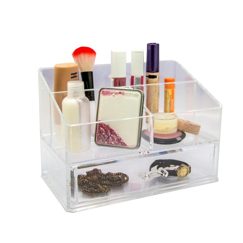 Organizador para maquillajes 4 divisiones y 1 c... image number null
