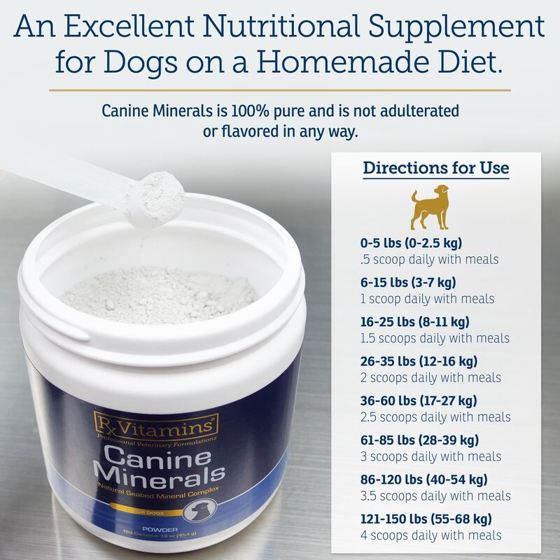 Suplemento En Polvo De Minerales Para Perros Rx... image number null