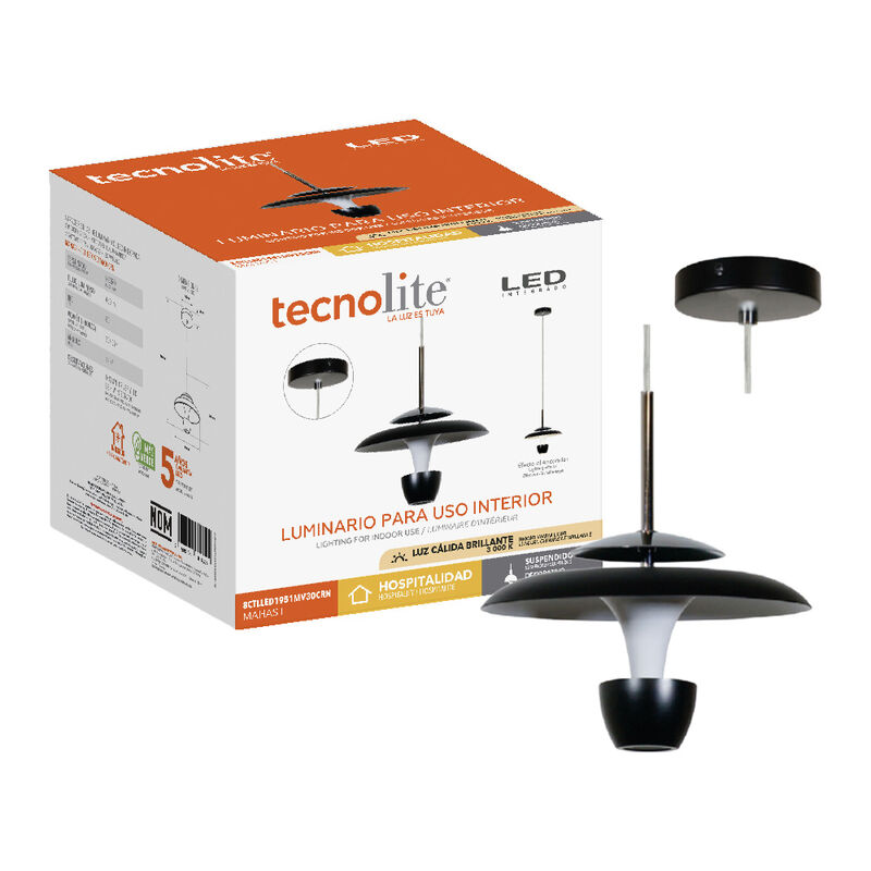 Lámpara Colgante LED de Acrílico 1.50 m de Altu... image number null