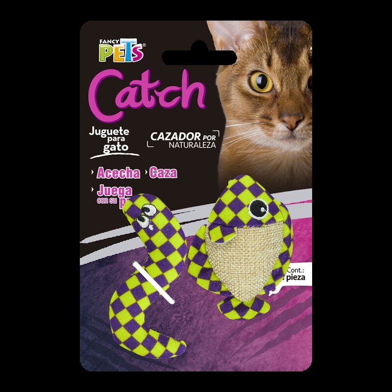 Fancy Pets Catch Juguete Pez Y Serpiente Para G... image number null