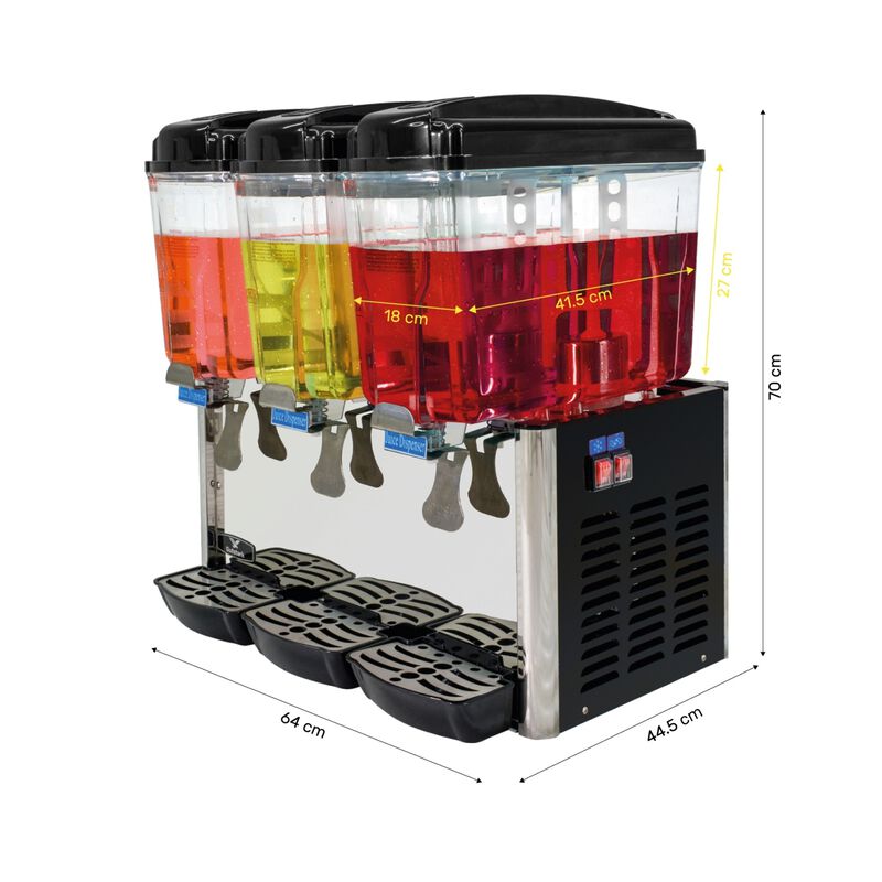 Dispensador Agua Fresca Jugo 54 Litros Enfriado... image number null