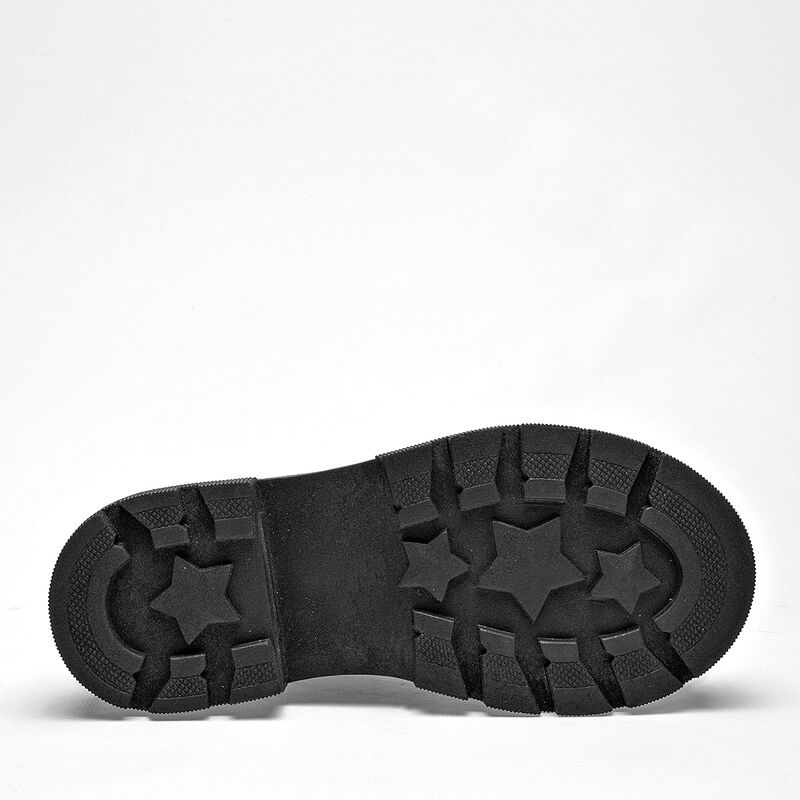 Queen Botín para niña. Negro charol image number null