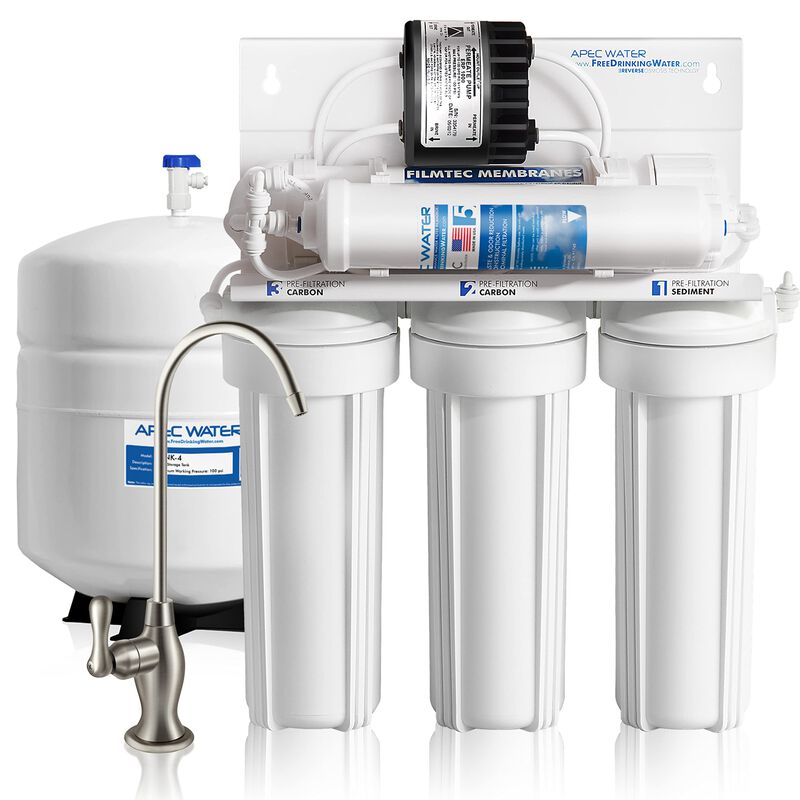Filtro De Agua Ro Apec Water De 5 Etapas Con Bo... image number null