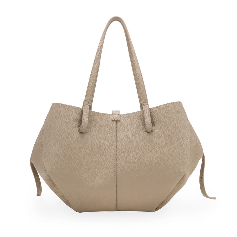 Bolsa Tote Grande Con Porta Audif&oacute;nos Color Bei... image number null