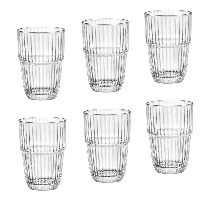 Vasos De Cristal Bormioli Rocco 365 ml Juego De... image number null