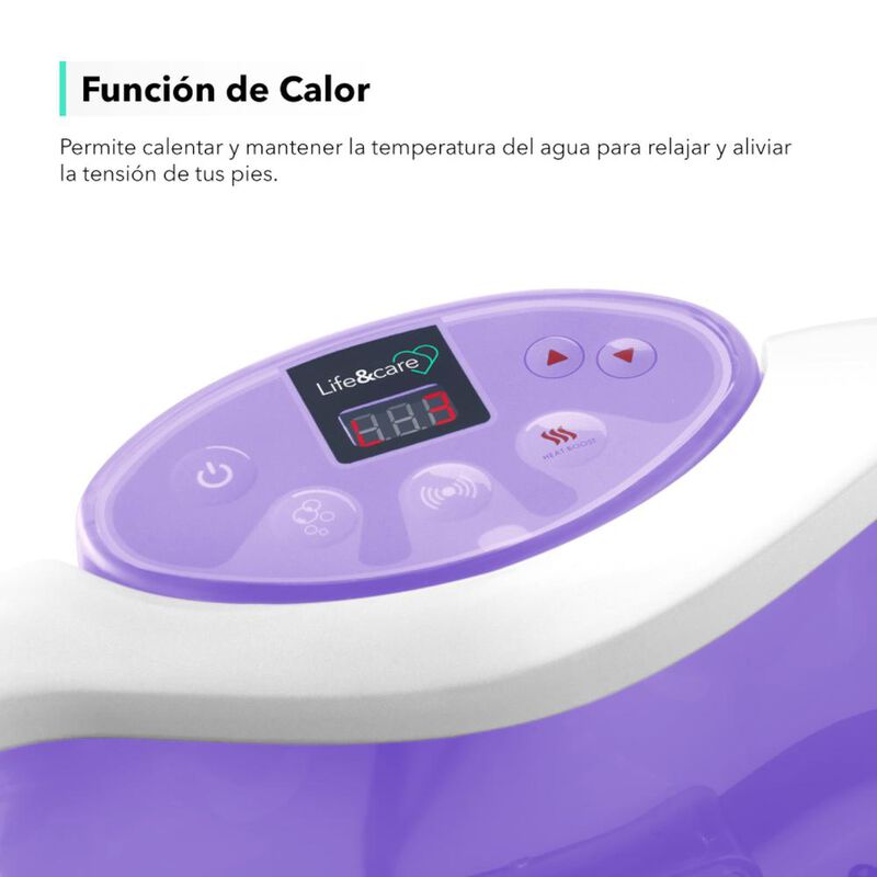 Tina Spa Para Pies De Lujo Con Hidromasaje Y Pe... image number null