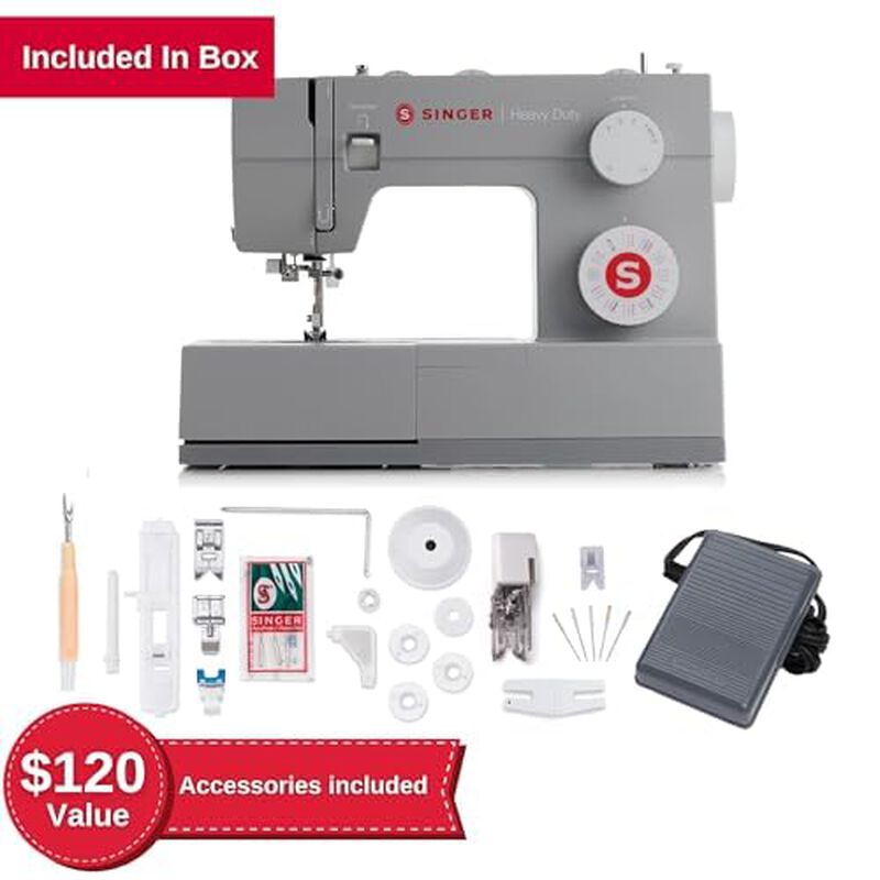 M&aacute;quina De Coser Singer Heavy Duty 4452 De Alta... image number null