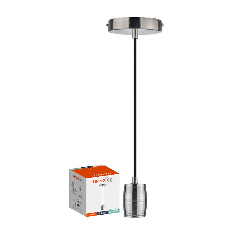 Socket Colgante Decorativo, Cubierta Color Sati... image number null