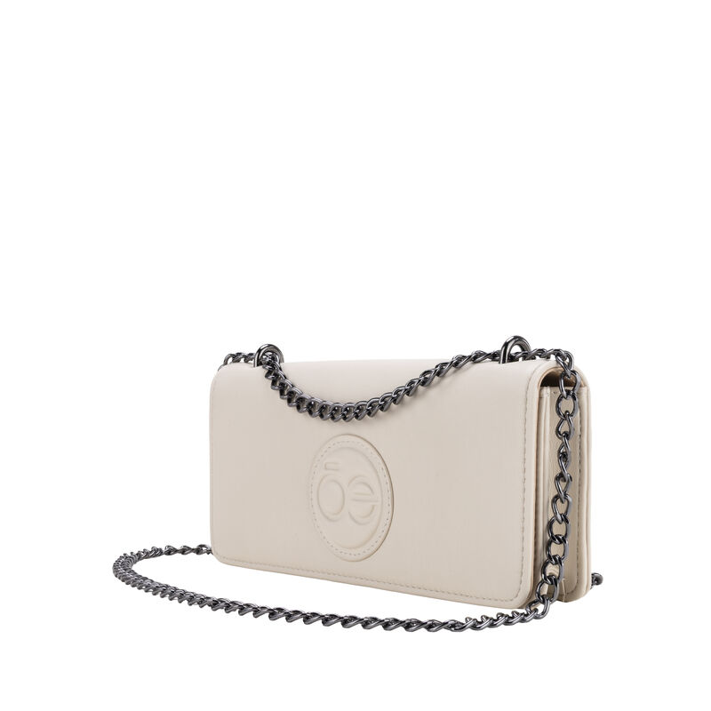 Cartera Flap Grande Con Monograma Troquelado Co... image number null