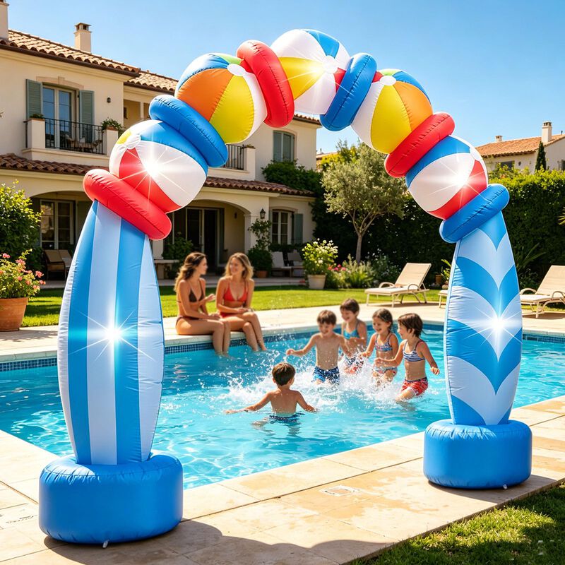 Arco Inflable Pnluoce 2,3 m Led Con Pelota De P... image number null