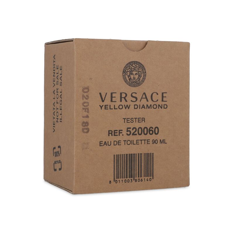 Tester Versace Yellow Diamond 90ml Edt Spray image number null