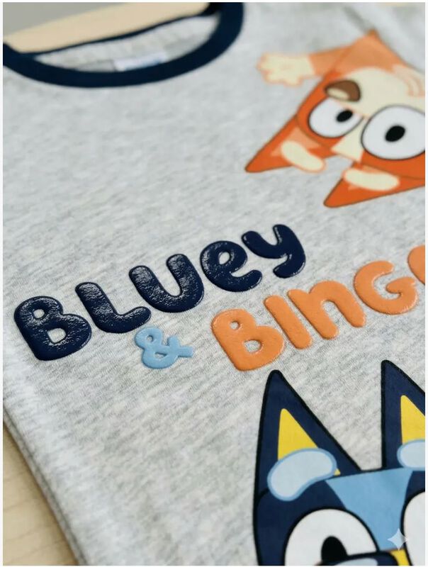 Pijama Bluey Para Ni&ntilde;os I Pantal&oacute;n Y Playera image number null