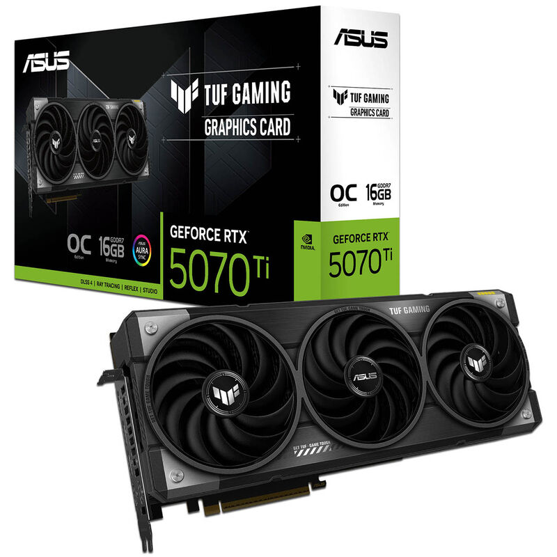 Tarjeta de Video NVIDIA GeForce RTX 5070 Ti ASU... image number null