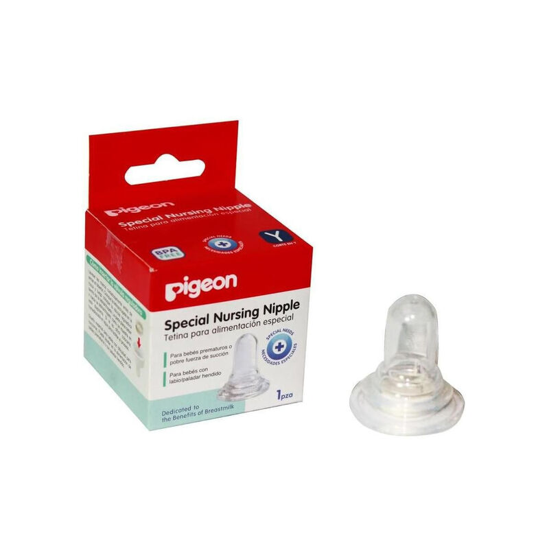 Tetina Mamila Pigeon Para Alimentaci&oacute;n Especial... image number null