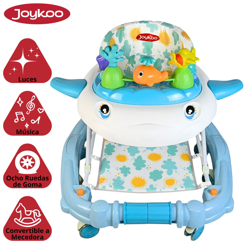 Andadera para Bebé Mecedora con Luces Bastón Di... image number null