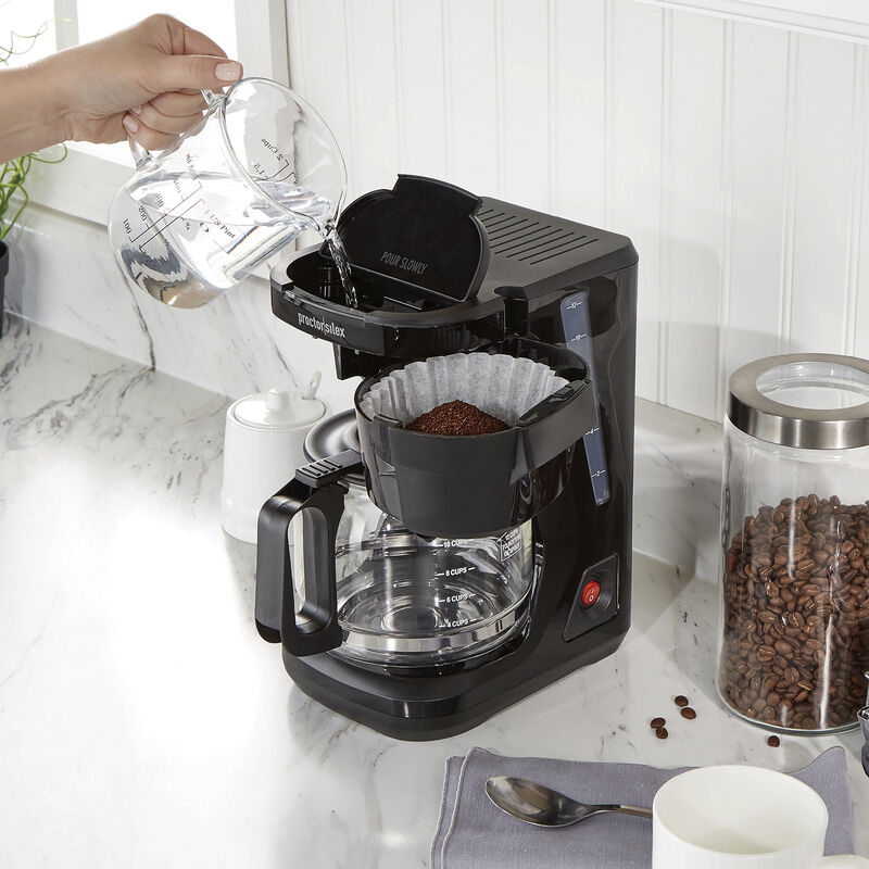 Cafetera 12 Tazas B&aacute;sica Proctor Silex 43680PS image number null