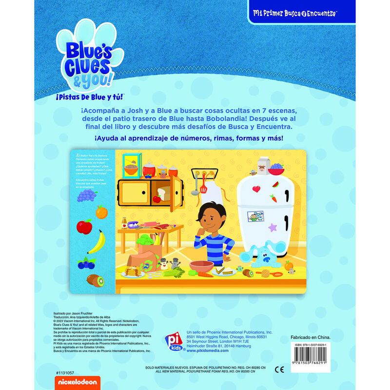 Las pistas de Blue: Mi primer busca y encuentra image number null