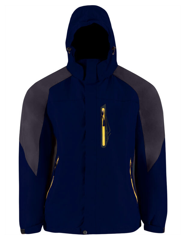 Chamarra Unisex Impermeable Gorro Desmontable D... image number null