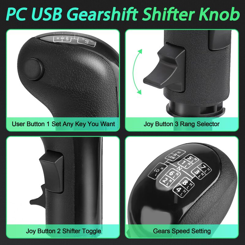 Perilla De Cambio Usb Cnspeed Para American Tru... image number null