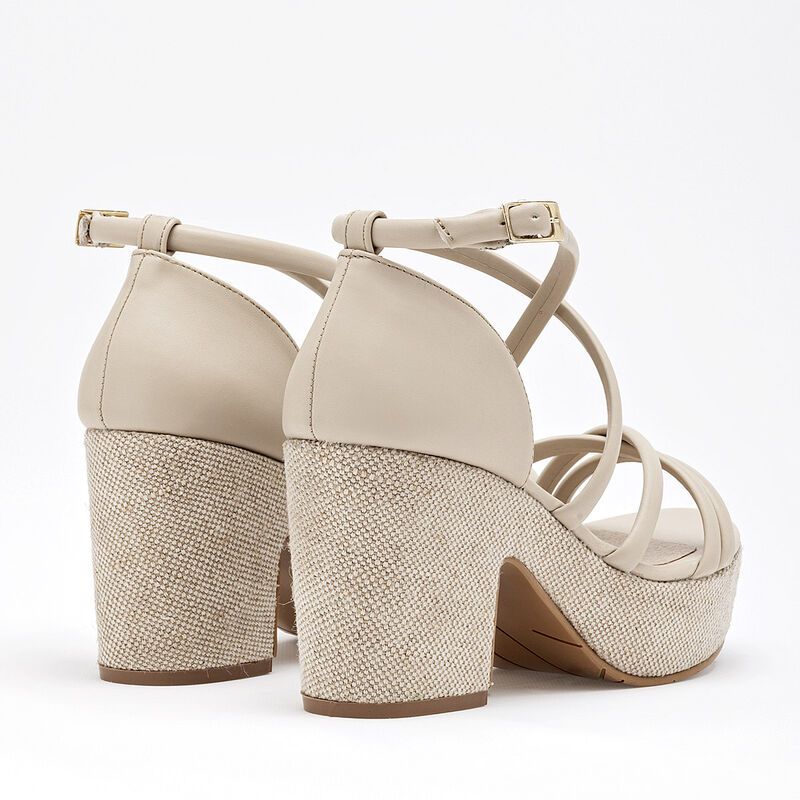 D'Cristian Zapatos para mujer beige image number null