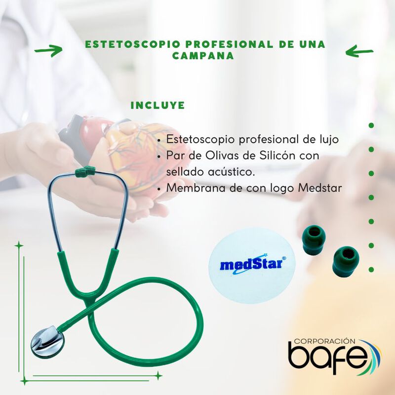Estetoscopio Profesional De Una Campana Edici&oacute;n... image number null