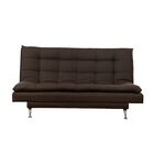 Sof&aacute; Cama Matrimonial 3 Posiciones Modelo Paris, Caf&eacute;