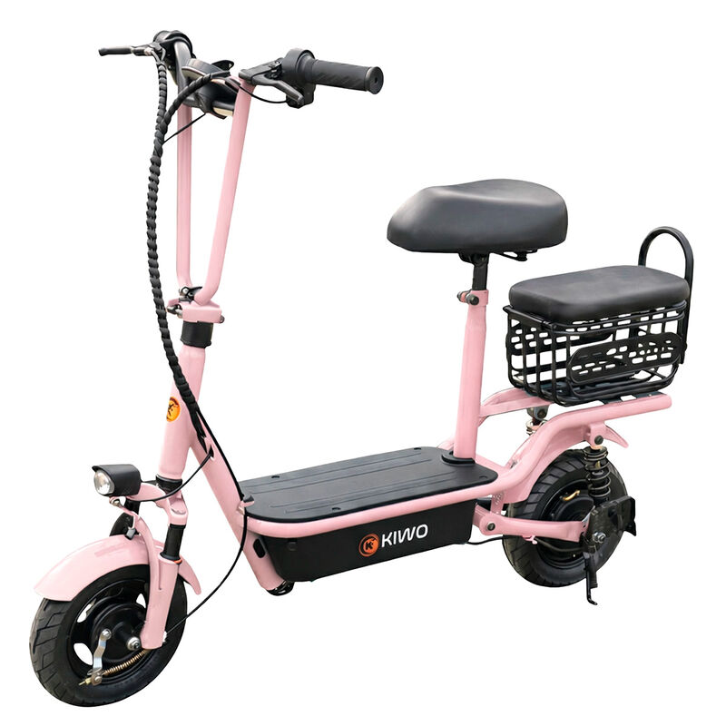Scooter El&eacute;ctrico Con Asiento, Color Rosa image number null