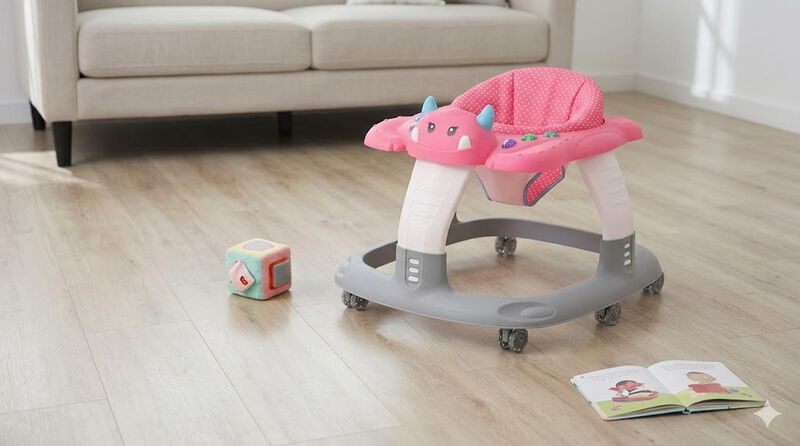 Andadera Ni&ntilde;a Infantil Baby Monster Prinsel 713... image number null