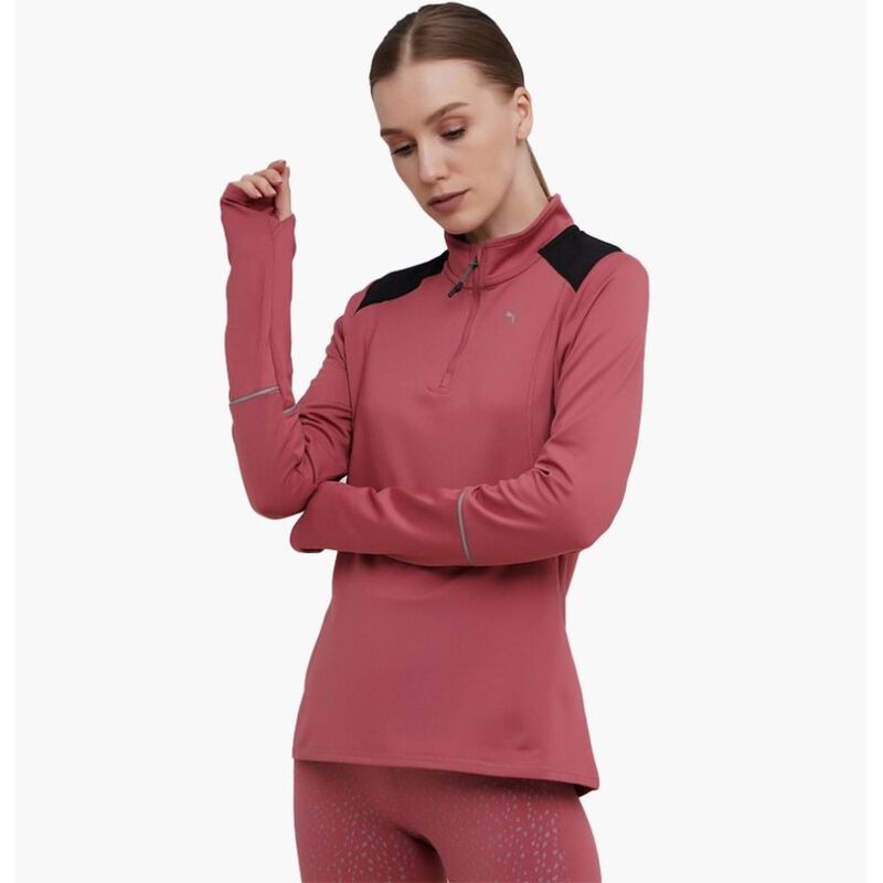 Sudadera Puma Run Winterized ½ Zip para Mujer 5... image number null