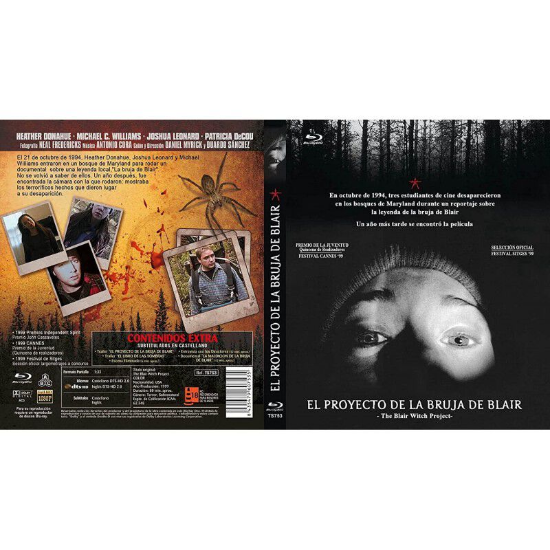 El Proyecto De La Bruja De Blair [blu-ray] (199... image number null