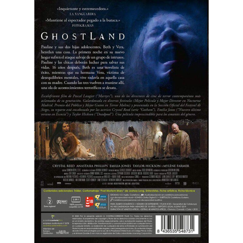 Ghostland [DVD] image number null