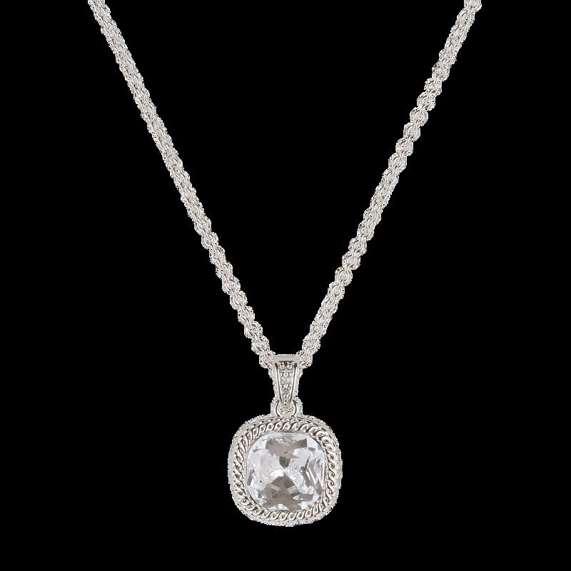 Collar Mujer Oro 14k Plata Zirconia, Regalos Ma... image number null