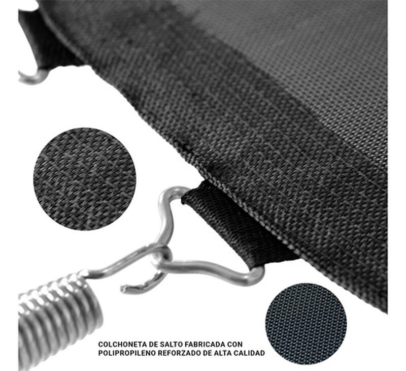 Trampolin Brincolin Aerobico Red Seguridad 3.6 ... image number null