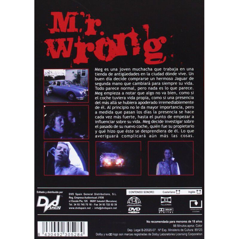 Mr. Wrong [dvd] image number null