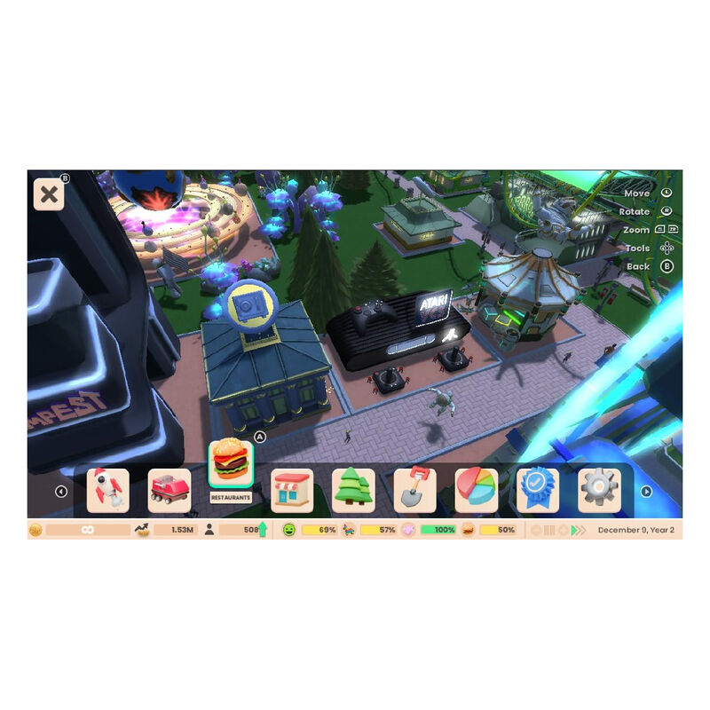 Juego Rollercoaster Tycoon Deluxe Nintendo Swit... image number null
