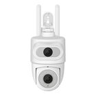 C&aacute;mara de seguridad Wi-Fi* de doble lente 2 Mpx + 2 Mpx robotizada tipo domo para exterior con segui