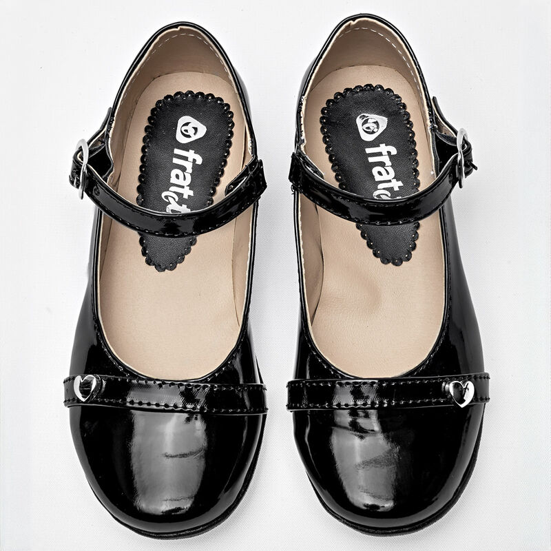Fratta Zapato para niña negro charol image number null