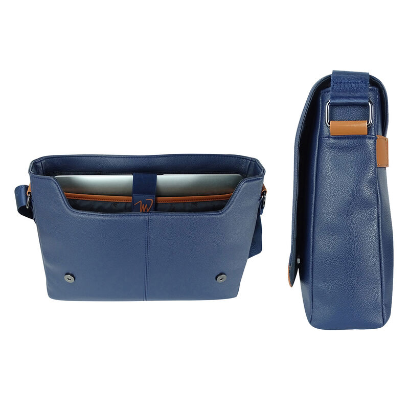 Kit Portafolio Michel Domit Azul + Perfume Calv... image number null
