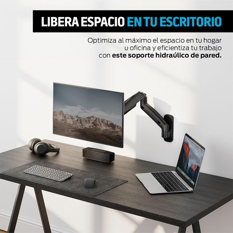 Soporte para Monitor de Pared Brazo Móvil Hidrá... image number null